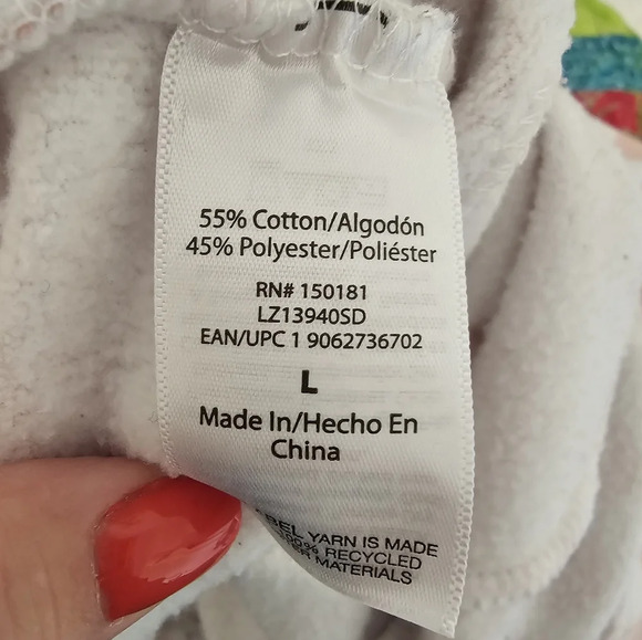 Coca Cola Pink and White Checkered Used Sweat Pants Women's Size Large - Picture 2 of 10